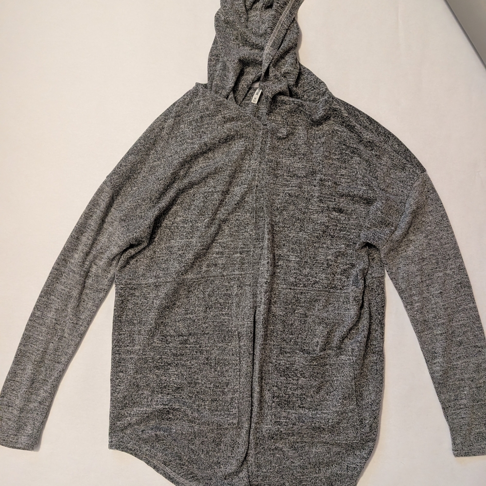 Women's Gray Sweater Hoodie Size Medium